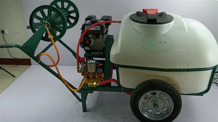 200L Hand Push Sprayer With White Tank